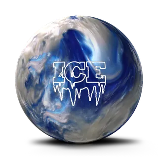 Storm Ice Storm Ocean Blue-White bowling ball