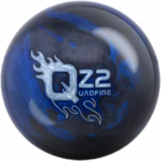 Motiv QZ2 Black Blue Pearl bowling ball